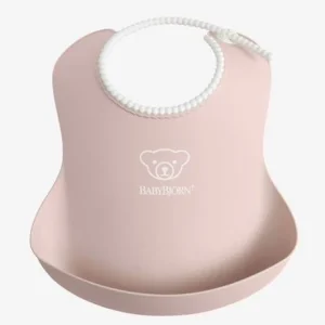 Bavoir Avec Récupérateur BABYBJORN Rose Pastel – Baby Bjorn 14