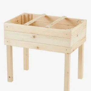 Carré Potager En Bois Beige – Vertbaudet 12