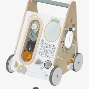 Chariot De Marche Avec Freins HANOÏ En Bois FSC® Multicolore – Vertbaudet 10