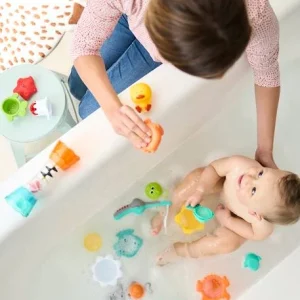 Coffret De Bain 17 Pièces INFANTINO Bleu – Infantino 10