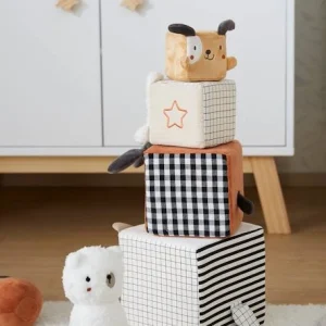 Cubes En Tissu MES PETITS JOUETS Multicolore – Vertbaudet 16