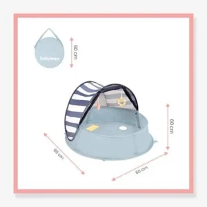 Tente Anti-UV Pop-up Aquani BABYMOOV Bleu Blanc Gris – Babymoov 12